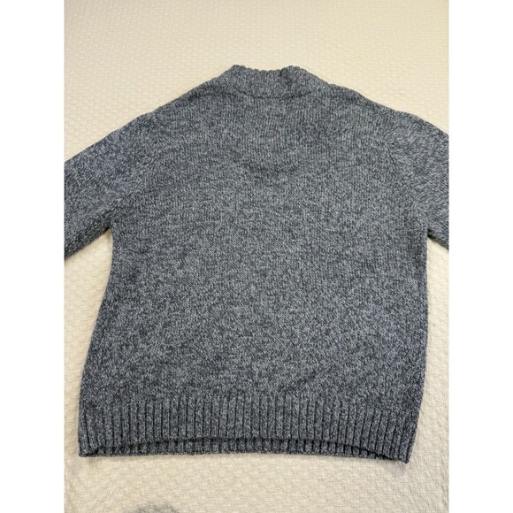 David Taylor Shawl Neck Sweater Long Sleeve Golf Pullover | Gray | Men's‎ Large - Picture 9 of 14